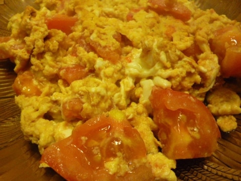 蕃茄煎蛋(トマトと卵炒め)